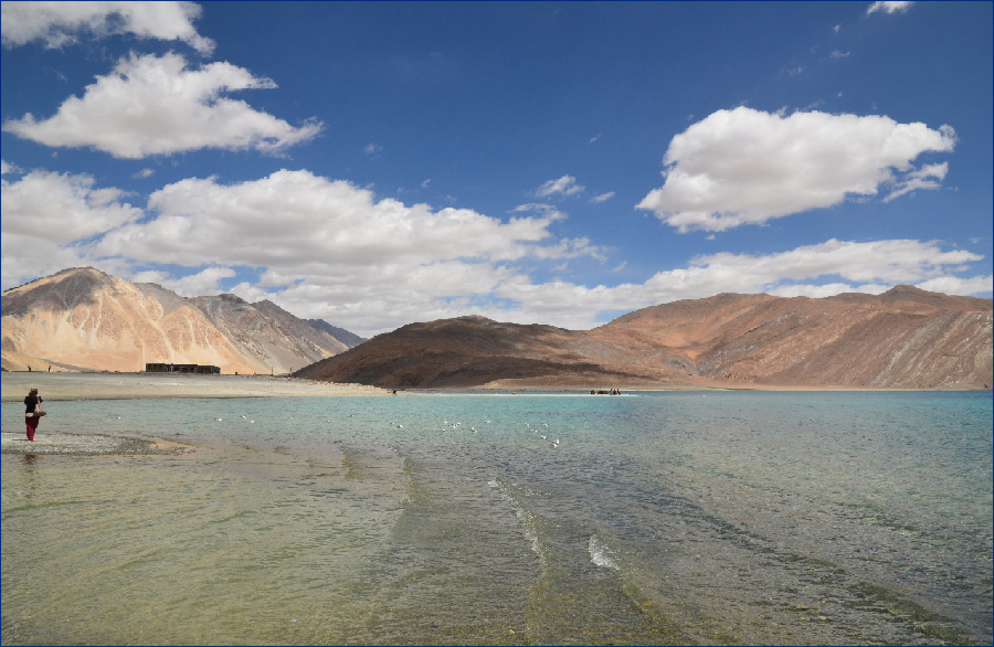 Озеро Pangong, Индия.