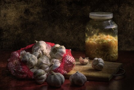 Чеснок и капуста
