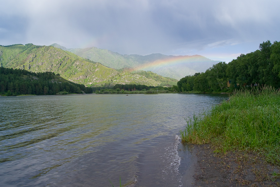 Алтай. Чемальское водохранилище