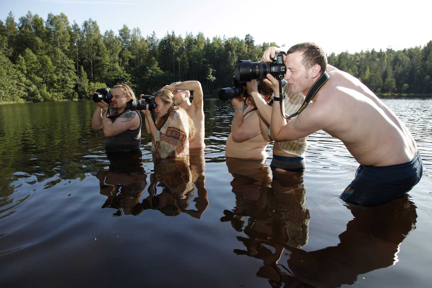 фотографы за работой...