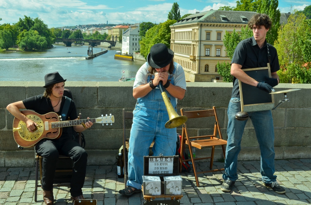 уличный jazz band