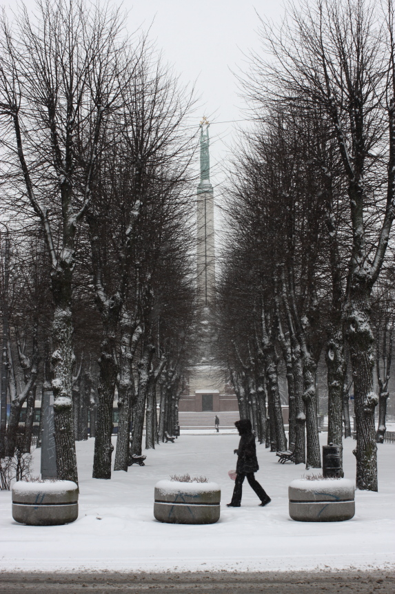 Апрель в Риге