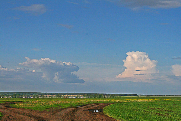 люди в облаках