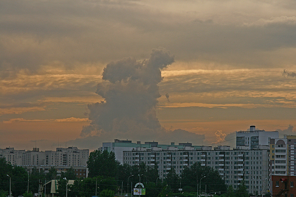 люди в облаках