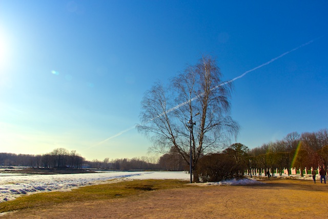 Кусковский парк. Апрель 2013