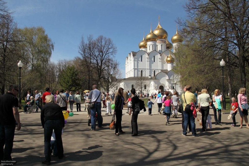 День Победы у Успенского Собора