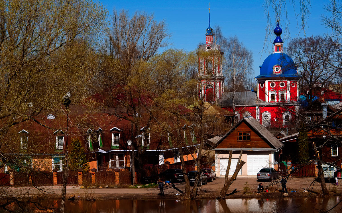 Переславль-Залесский. Возле реки Трубеж.