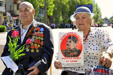 Победители. Парад Победы-2013, г. Мелитополь