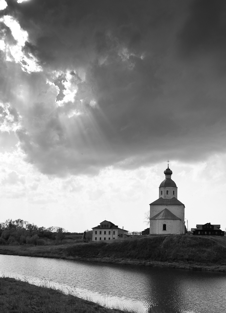 Часовня на берегу Каменки