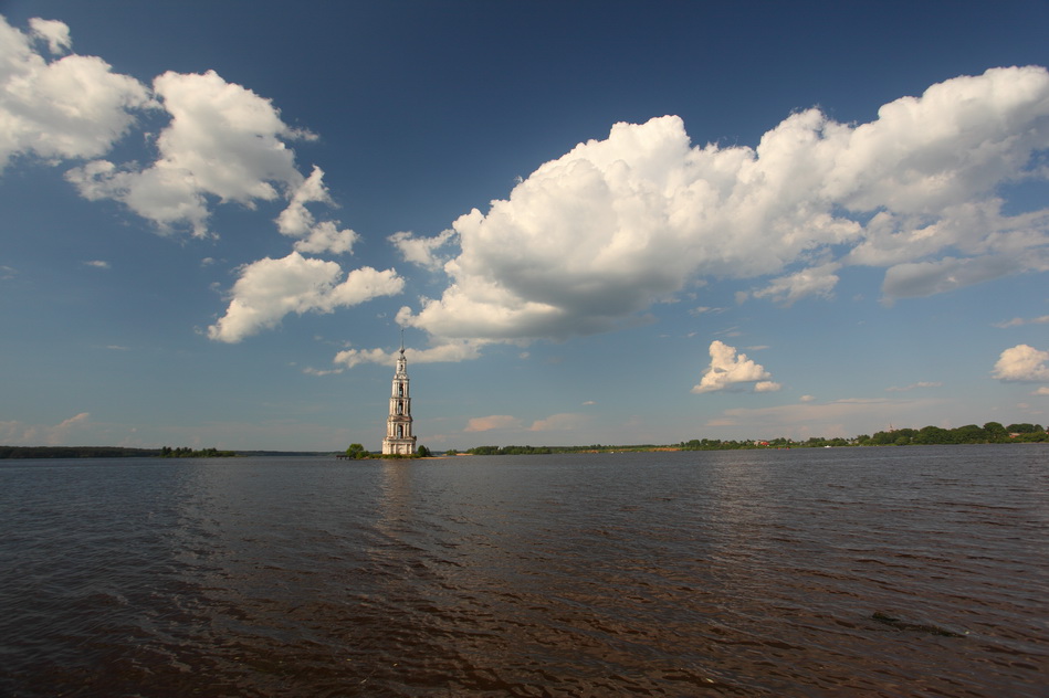 затопленная колокольня