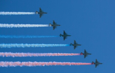 Парад Военно Воздушных сил в Москве 2013