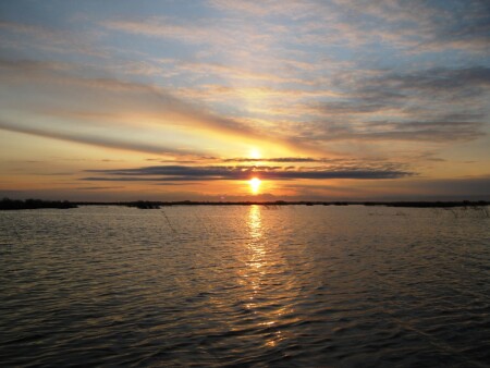 Утренняя зорька в октябре.