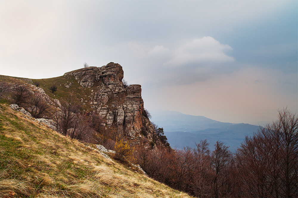 В крыму.