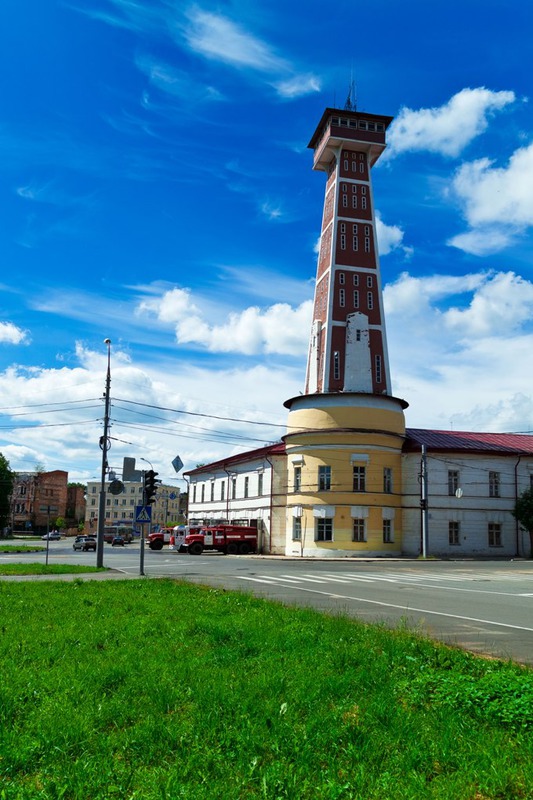 пожарная каланча и сегодняшние дни