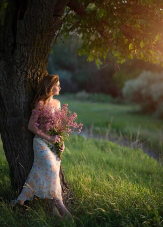 Теплым вечером