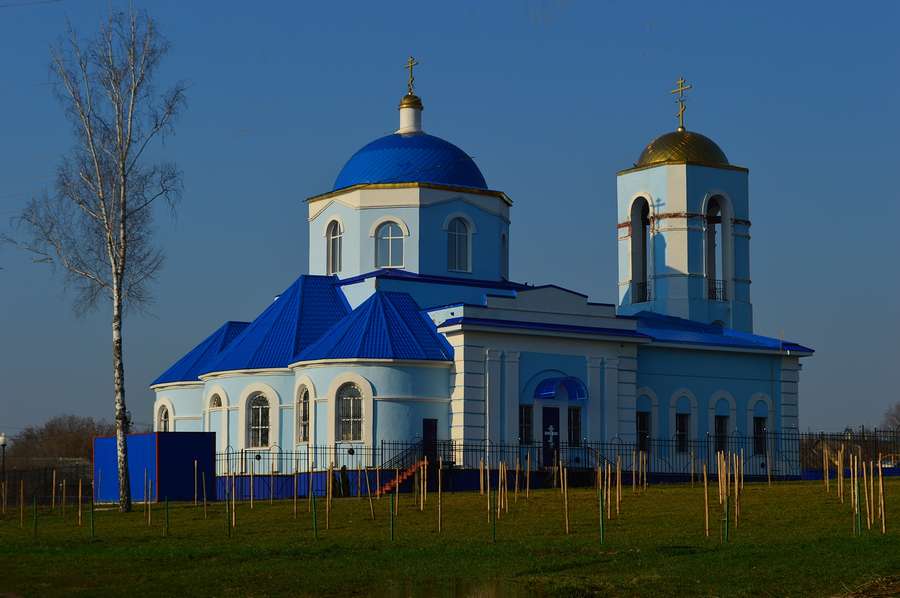 Храм с. Шаталовка Белгородской обл.