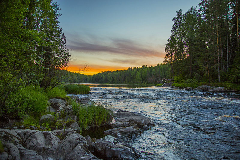 Карелия. Река Шуя