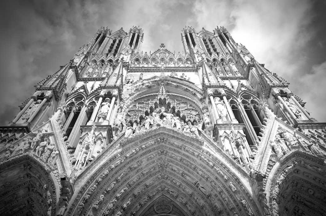 Reims cathedral.