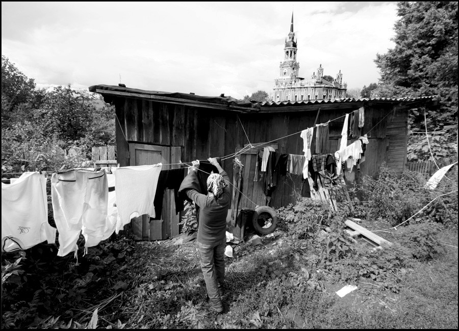 Старый дворик в Можайске