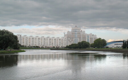 река Свислочь, Минск