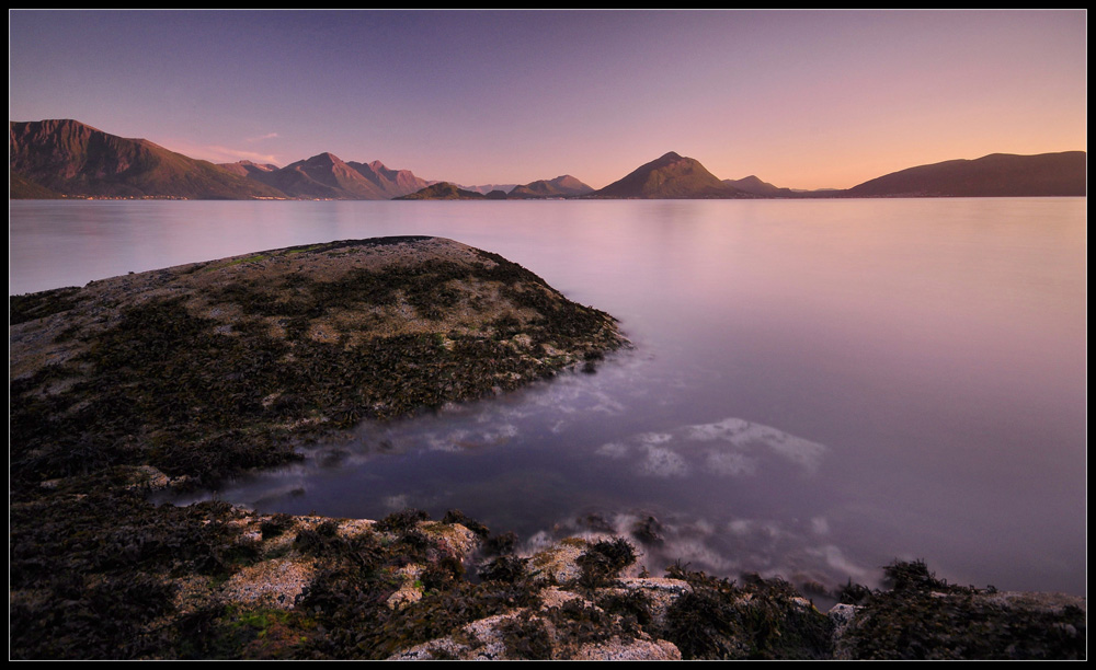 Sunset over Hareid