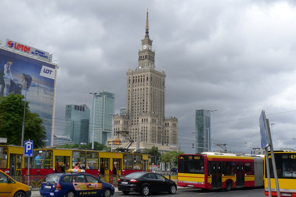 Сталинская высотка в Варшаве