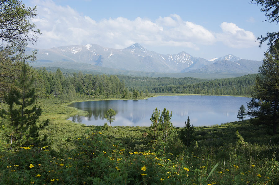 Озеро в горах