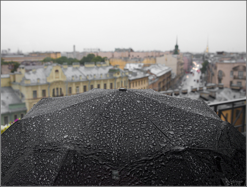 Дождливый Петербург