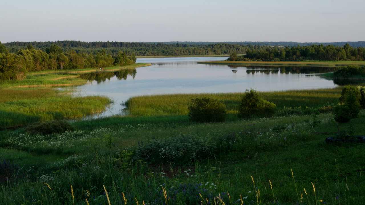 Вечерело