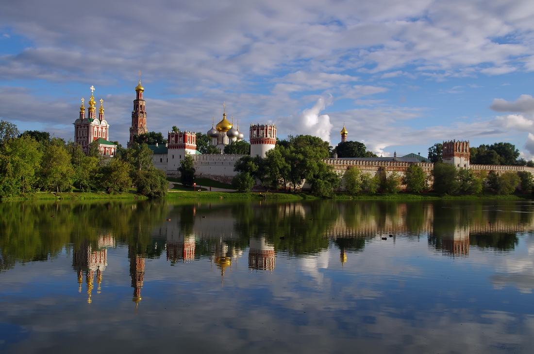 Прсто небо было очень красивое...