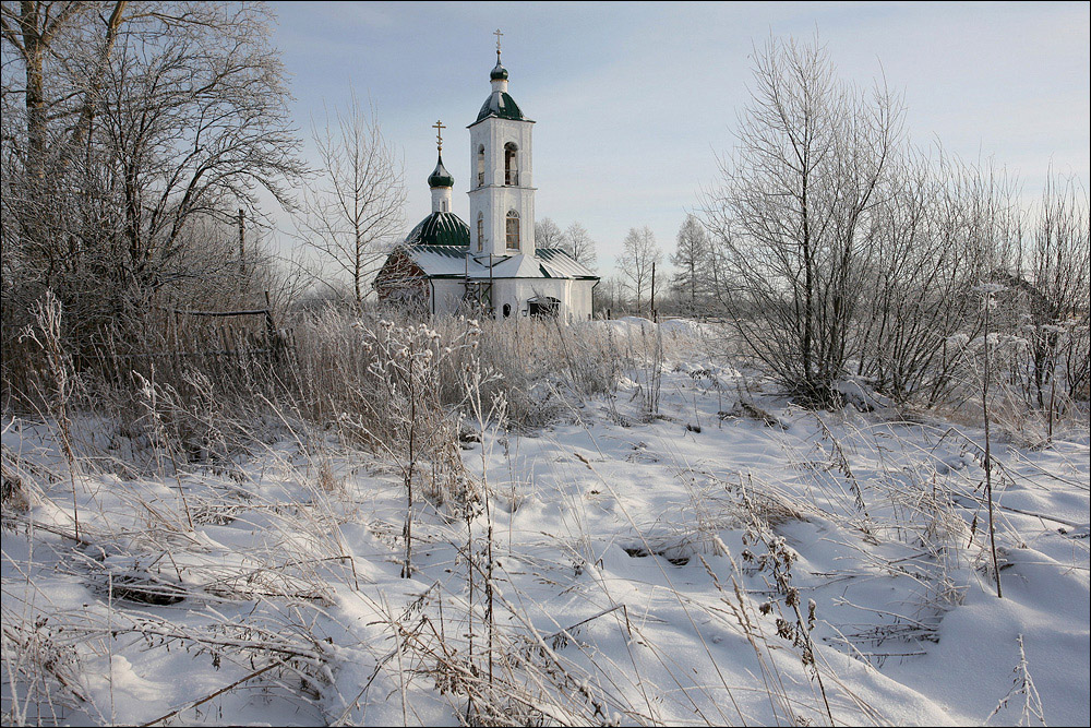 Деревенский храм, 2009.