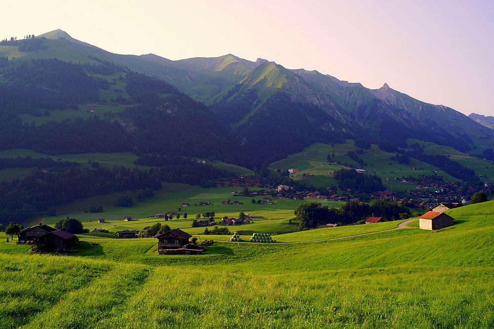 Les Moulins - Chateau-d'Oex, Suisse, 13-07-