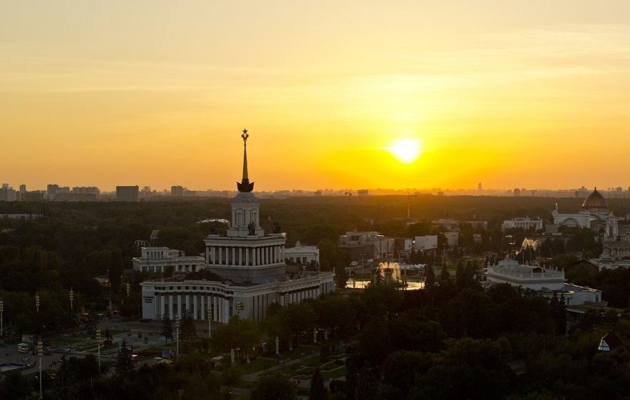 закат над Москвой