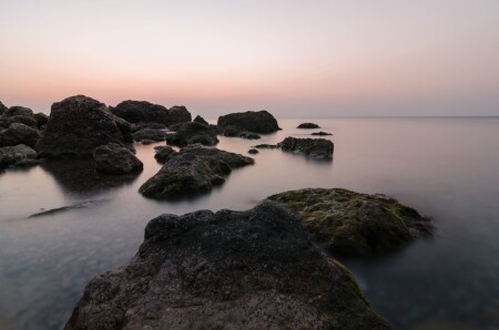 Рассвет на море