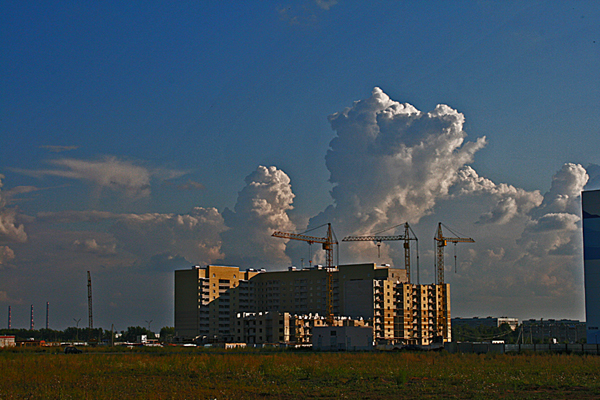 люди в облаках