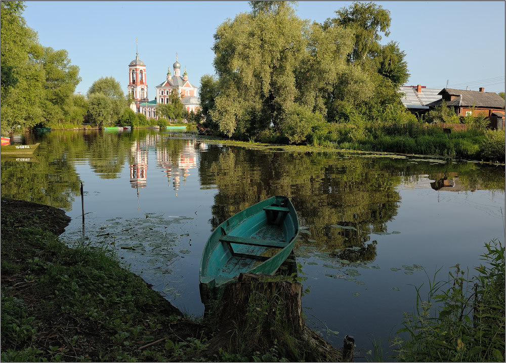 Июльское утро в устье Трубежа (2)