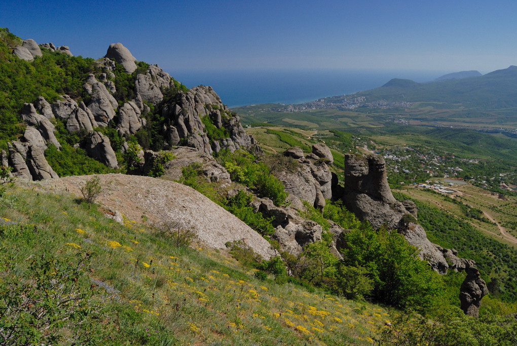 Вид на Алушту_