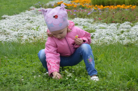 Раз цветочек...