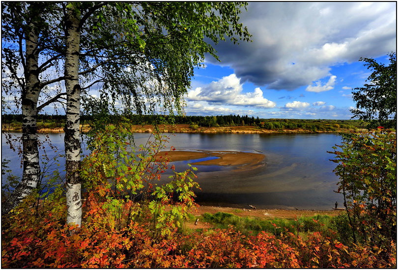 Осень на берегу реки