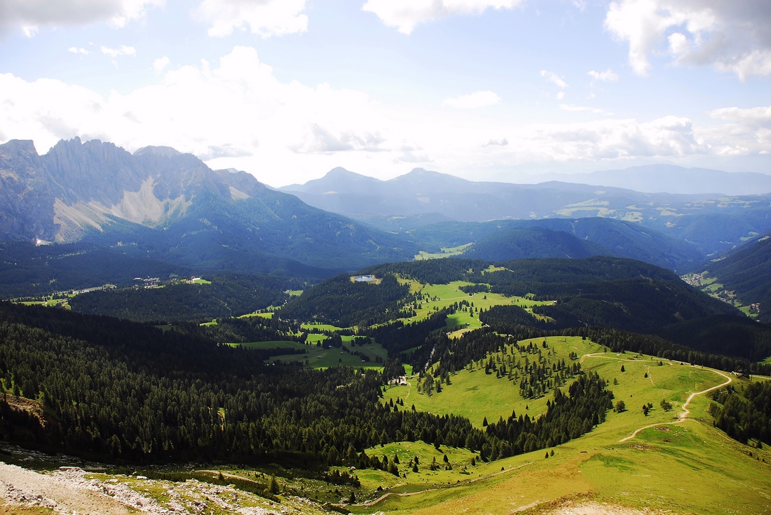 Latemar, Alpes.