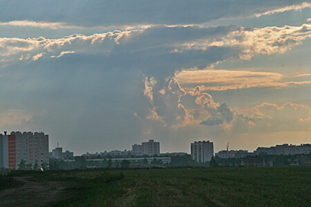 люди в облаках
