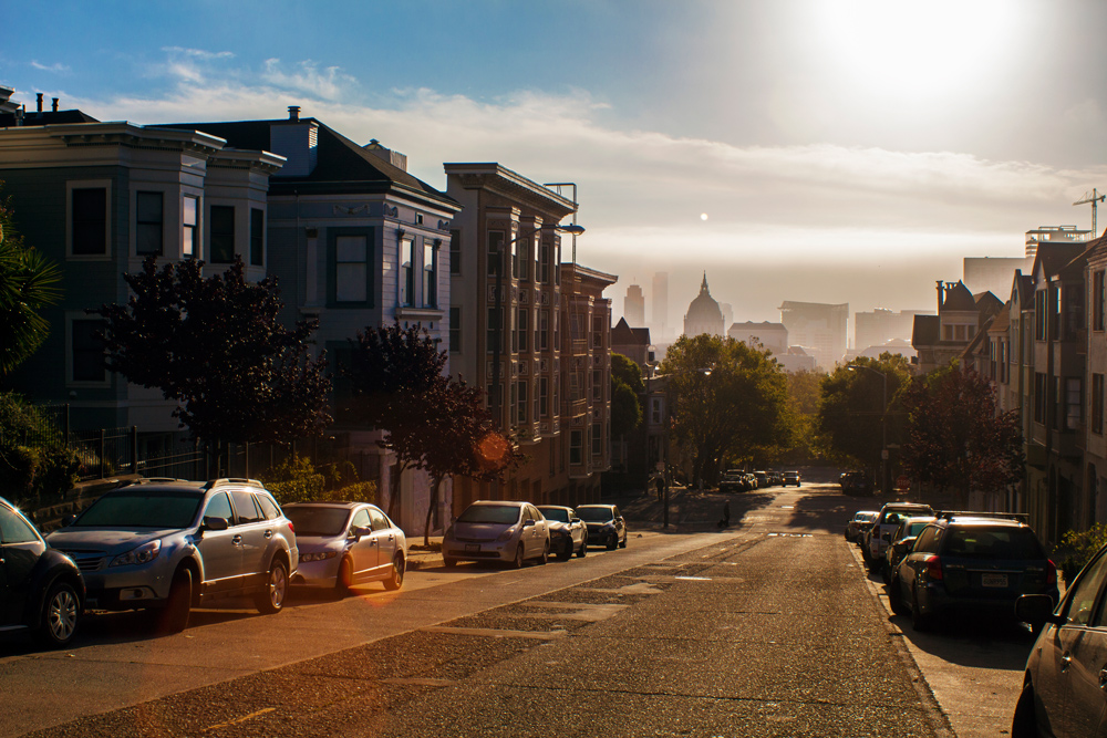 Sunrise in San Francisco