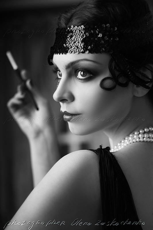 1920s Flapper Girl