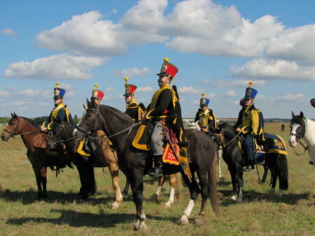 Реконструкция Альминского сражения. Гусары
