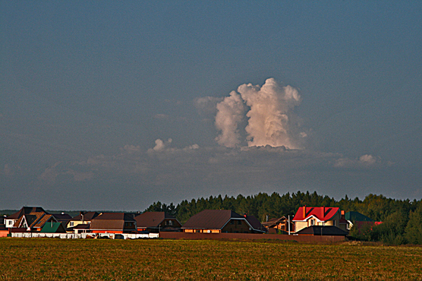 люди в облаках