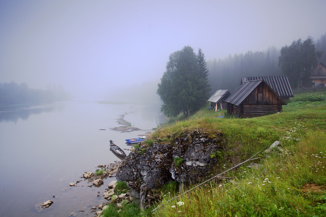 на Печорском берегу