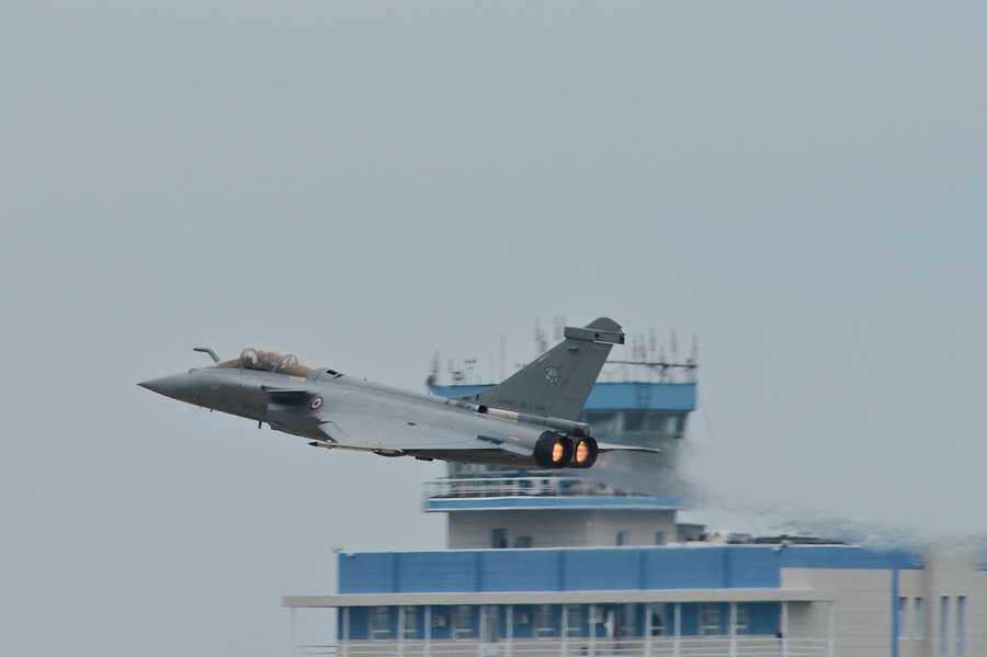 МАКС-2013. Истребитель Rafale-1M ВВС Франции.