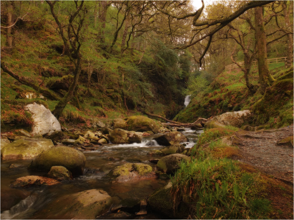 ...Glendalough Falls...