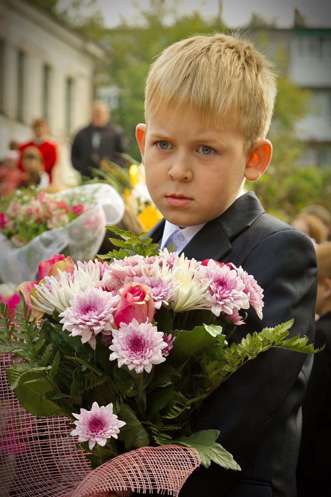 В первый класс.