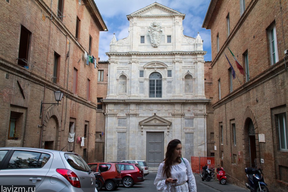 Екатерина Лебедева Улицы Сиены (Siena) путешествия